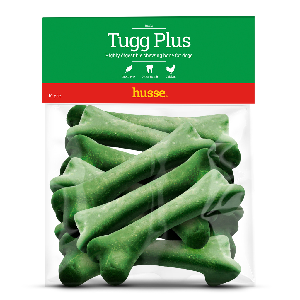 Tugg Plus - kostki dentystyczne z ekstraktem z zielonej herbaty S (10 w paczce)